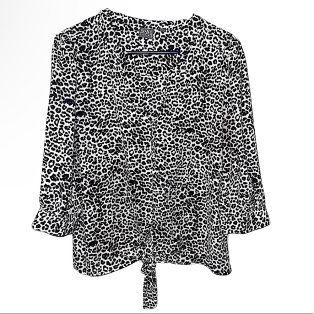 Leopard Print Blouse